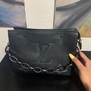LV black purse